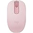 Mouse Sem Fio Logitech M196 Com Conexão Bluetooth, Design Ambidestro Compacto, Rastreamento Preciso, Compatível Com Pc E Mac, Windows E Macos - Rosa