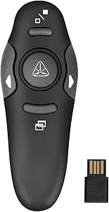 apresentador-slide-apontador-laser-passador-de-slides-controle-sem-fio - Imagem