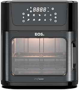 fritadeira-air-fryer-oven-eos-15-litros-digital-inox-all-black-eaf15ip-110v - Imagem