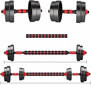 kit-halteres-de-anilhas-e-barras-ajustaveis-15kg-home-gym-fitness - Imagem