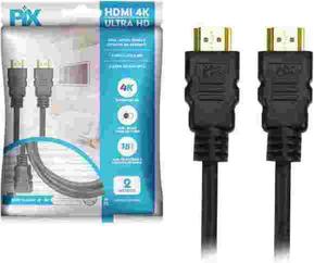 cabo-hdmi-20-4k-hdr-19p-2m-pix-gold-preto - Imagem