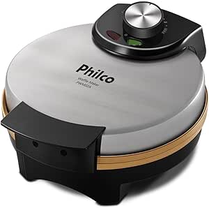 maquina-de-waffles-philco-maxx-gold-pwm02pg-antiaderente-11-niveis-850w-127v - Imagem
