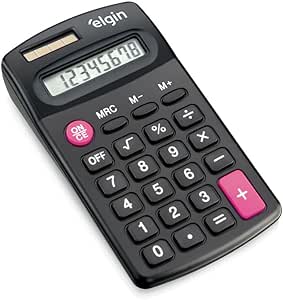 calculadora-de-bolso-8-digitos-cb-1485-preta-elgin - Imagem