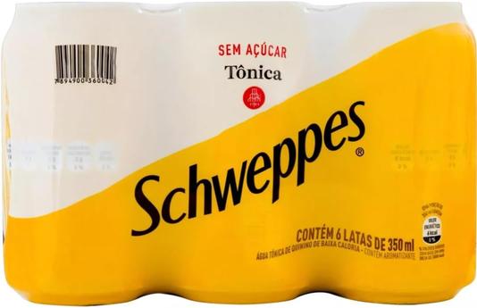 pack-de-schweppes-tonica-sem-acucar-350ml-6-unidades - Imagem