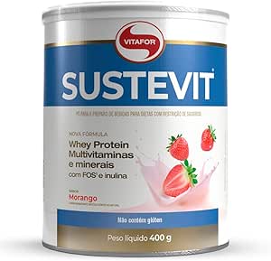 vitafor-novo-sustevit-400g-morango - Imagem