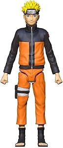 elka-boneco-naruto-uzumaki-naruto-shippuden-boneco-laranja-cpreto-cabelo-amarelo - Imagem