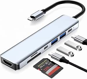 adaptador-hub-7-em-1-usb-c-hdmi-4k-usb-30-e-carregamento-rapido - Imagem