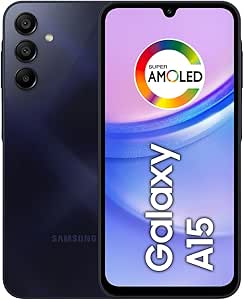 smartphone-samsung-galaxy-a15-4g-128gb-azul-escuro - Imagem