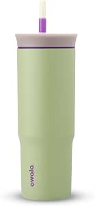 Copo Owala Tumbler Stainless Steel Termica 24oz / 710ml - Green Hip Cactus