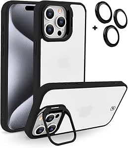 gshield-capa-case-capinha-gravity-em-policarbonato-com-protetores-de-lente-e-alca-kick-stand-para-preta-iphone-15-pro - Imagem