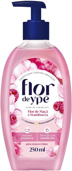flor-de-ype-sabonete-liquido-flor-de-maca-e-framboesa-250ml-squeeze - Imagem