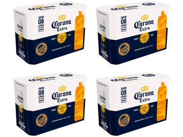 kit-cerveja-corona-extra-pilsen-32-unidades-lata-350ml - Imagem