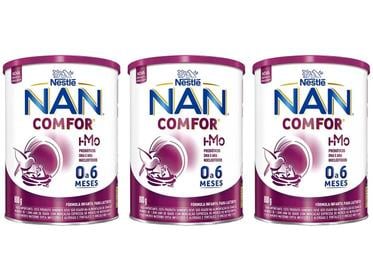 formula-infantil-nestle-leite-comfor-1-nan-800g-3-unidades - Imagem