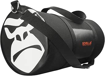 jheppbay-bolsa-esportiva-masculina-e-feminina-mala-de-academia-e-treino-transversal-gorilla - Imagem