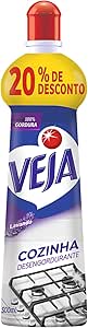veja-limpador-desengordurante-cozinha-lavanda-500ml-azul - Imagem