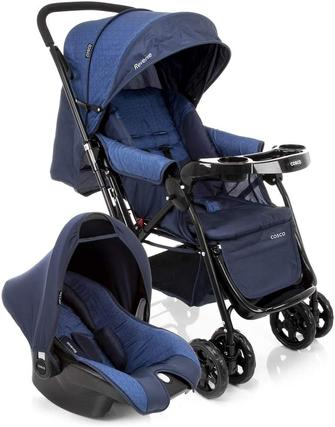 travel-system-reverse-cosco-azul-rajado - Imagem