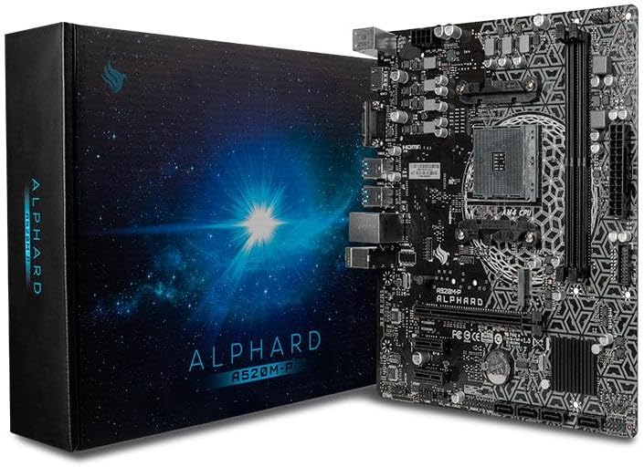 placa-mae-pichau-alphard-a520m-p-ddr4-socket-am4-chipset-amd-a520-pch-alpda520m-p - Imagem