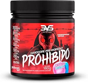 pre-treino-prohibido-hardcore-pre-workout-3vs-nutrition-suplemento-energetico-2-gr-de-beta-alanina-para-homens-e-mulheres-estimulante-para-treino-energia-e-foco-explosao-de-forca-em-seus-musculos - Imagem