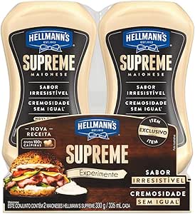 pack-maionese-hellmanns-supreme-squeeze-330g-2-unidades-embalagem-pode-variar - Imagem