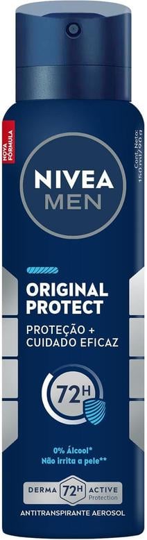 nivea-men-desodorante-antitranspirante-aerosol-original-protect-150ml - Imagem