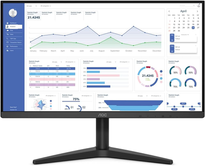 monitor-aoc-215-vga-e-hdmi-e-painel-va-preta-pequeno-22b1hm5 - Imagem