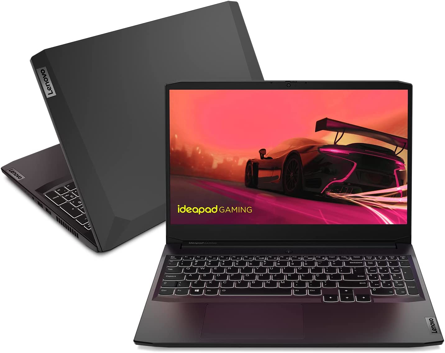 notebook-ideapad-gaming-3-r7-5800h-8gb-256gb-ssd-pcie-gtx-1650-4gb-156-fhd-linux-82mjs00400 - Imagem
