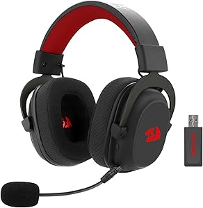 headset-gamer-redragon-zeus-pro-preto-sem-fio-71-h510-pro - Imagem