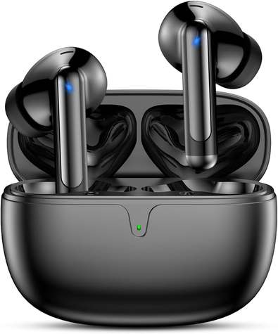 Imagem do produto Fones de Ouvido Bluetooth 5.3 Fones de Ouvido Sem Fio 42 Horas de Reprodução Fones de Ouvido Esportivos com IPX5 à Prova d'Água Fones de Ouvido de Graves P na loja Amazon