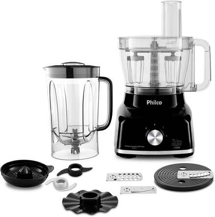 Multiprocessador, Pmp1600p, 1700W, Preto, 127v, Philco