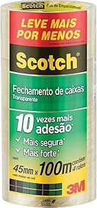 scotch-3m-fita-de-empacotamento-transparente-4-rolos-45mm-x-100m - Imagem