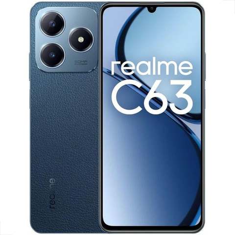 Realme C63-128gb - 6gb Ram - Câmera 50mp - Bateria 5000mah - Tela De 6,74'' - Azul