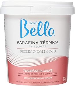 parafina Térmica Hidratante Profissional, Depil Bella, 350G