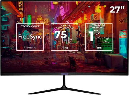 monitor-gamer-mancer-horizon-z27-27-pol-va-full-hd-1ms-75hz-freesyncg-sync-vgahdmi-mcr-hzn27-bl1-ji8b - Imagem