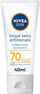 nivea-sun-protetor-solar-facial-toque-seco-antissinais-fps-70-com-muito-alta-protecao-contra-raios-uvauvb-e-fps-70-controla-o-brilho-e-previne-o-envelhecimento-precoce-com-toque-seco-e-textura-nao-oleosa-40ml - Imagem