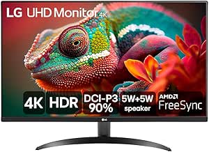 monitor-lg-uhd-4k-tela-de-32-4k-dci-p3-90-hdmi-display-port-hdr10-amd-free-sync-dynamic-action-sync-black-stabilizer-maxxaudio-ultrahd-32ur500-b - Imagem