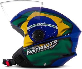 capacete-new-liberty-three-patriota-58-brancoverde - Imagem