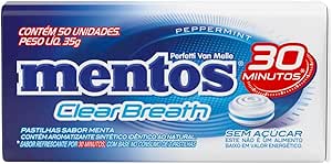 mentos-pastilhas-clear-breath-peppermint-sem-acucar-sabor-de-menta-35g-50-unidades - Imagem
