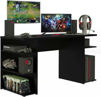 Mesa para Computador Gamer Madesa 9409 - Preto