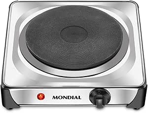 fogao-eletrico-1-boca-de-mesa-inox-1000w-mondial-fast-cook-fe-04-220v - Imagem