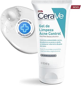 cerave-gel-de-limpeza-acne-control-com-niacinamida-e-acido-salicilico-60g - Imagem