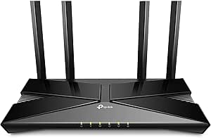 tp-link-archer-ax53-next-gen-wifi-6-gigabit-dual-band-wireless-cable-router-velocidade-wifi-ate-2402mbps5ghz574mbps24ghz-4-gigabit-lan-ports-ideal-para-jogos-xboxps4steam-4k8k - Imagem