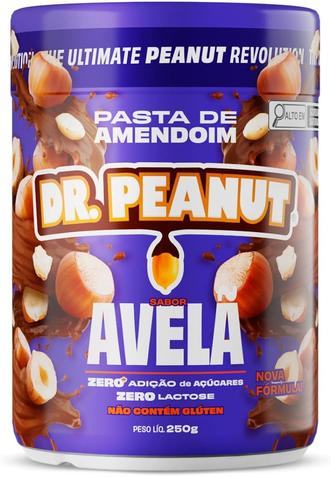 Dr. Peanut Pasta De Amendoim Avelã 250g - Com Whey Protein