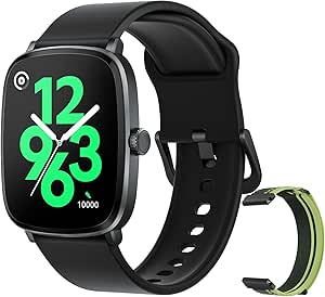 haylou-rs5-smartwatch201amoled-display-bluetooth-telefone-chamada-relogio-inteligente-para-homens-e-mulheresduas-alcasassistente-de-vozip68compativel-com-ios-e-android - Imagem
