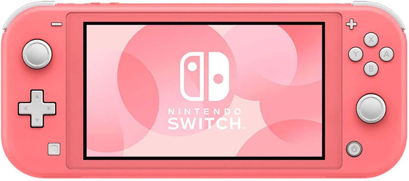 nintendo-switch-lite-coral-versao-nacional - Imagem