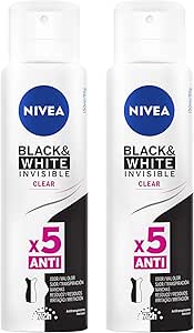 kit-desodorante-aerossol-nivea-black-white-clear-150ml-2-unidades-nivea-pacote-de-2 - Imagem