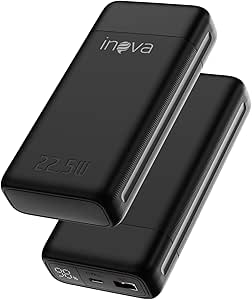 power-bank-carregador-portatil-de-20000mah-com-carga-rapida-multiplas-portas-design-leve-e-protecao-inteligente-para-dispositivos-ios-e-androidusbtype-cpretomd-30277 - Imagem