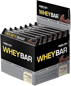 probiotica-whey-bar-low-carb-960g-caixa-24-unidades-sabor-cookies - Imagem