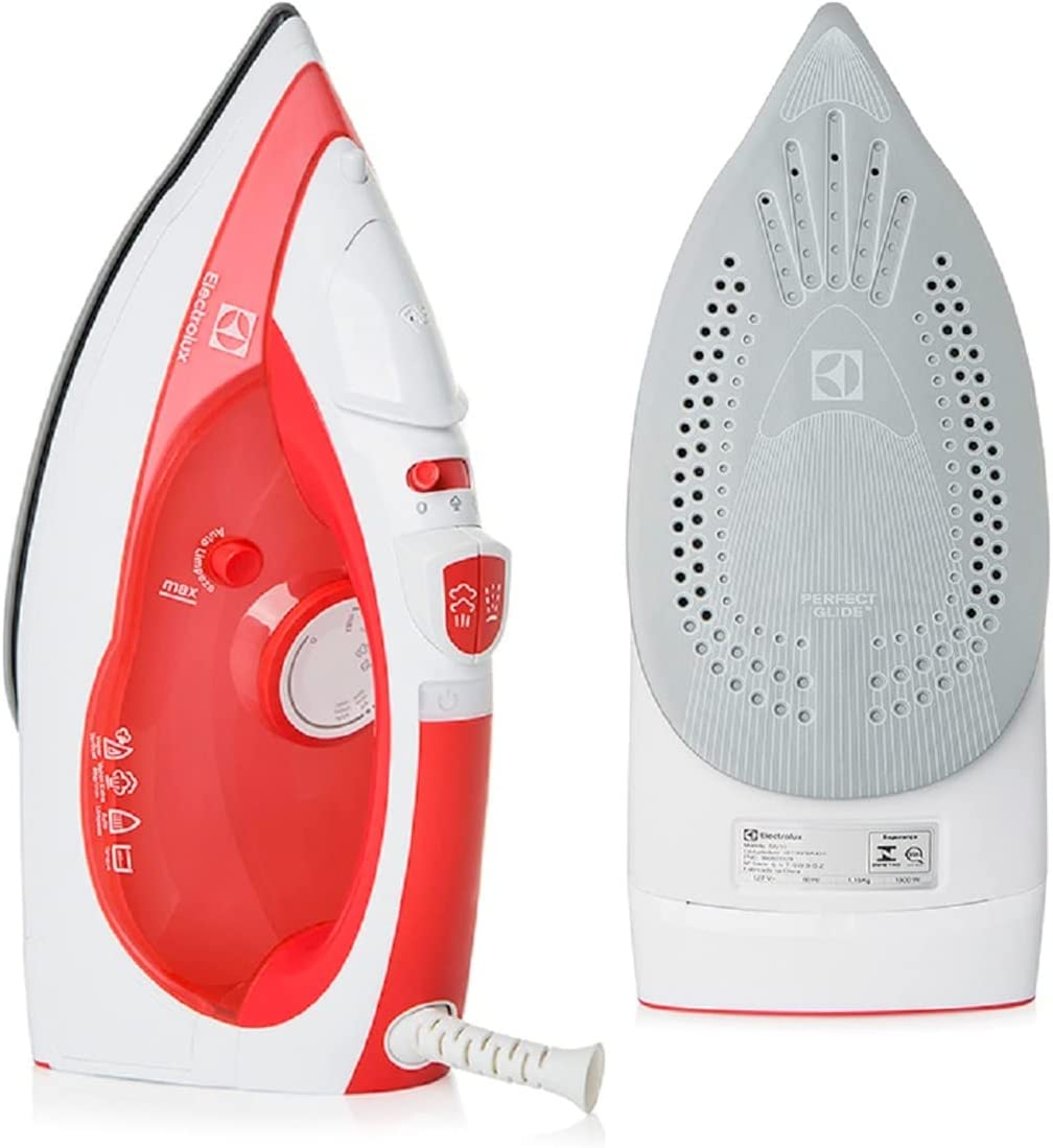 ferro-de-passar-a-vapor-siv10-vermelho-110v-electrolux - Imagem