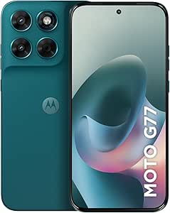 Smartphone Motorola Moto G77 5G - 256GB 24GB (8GB RAM + 16GB RAM Boost) camera 108MP Ultra-Pixel, tela 1.5K extreme Amoled 120hz, ultrarresistente - Verde Escuro