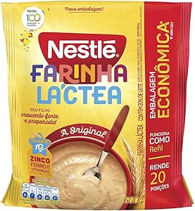Nestlé Farinha Láctea Tradicional 600G